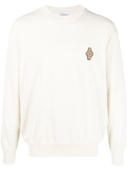 Marcelo Burlon County Of Milan: Белый свитер 