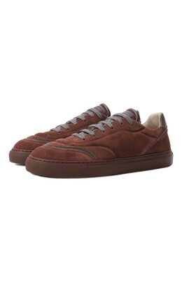Brunello Cucinelli: Коричневые кеды 