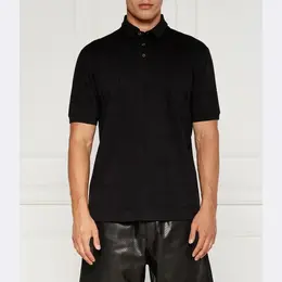 Armani Exchange: Чёрная рубашка 