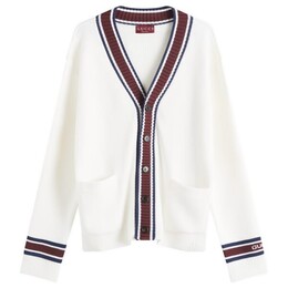 Gucci: Белый кардиган 