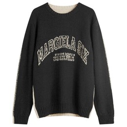 MM6 Maison Margiela: Двухцветный свитер 