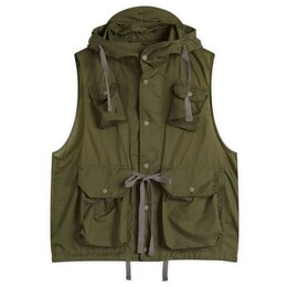 Engineered Garments: Зелёный жилет 