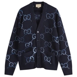 Gucci: Кардиган  GG из шерсти