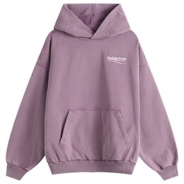 Balenciaga: Фиолетовая толстовка  Campaign