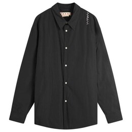 Marni: Чёрная рубашка 