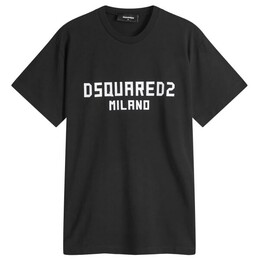Dsquared2: Чёрная футболка 