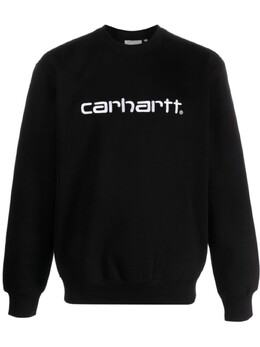 Carhartt WIP: Чёрный свитшот 