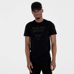 NEW ERA: Чёрная футболка  Chicago Bulls