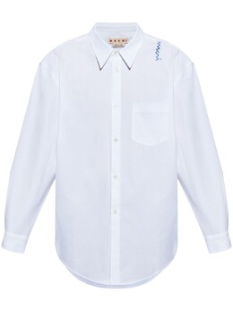 Marni: Хлопковая рубашка 