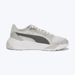 PUMA: Серые кроссовки 