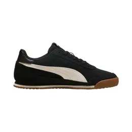 PUMA: Чёрные кроссовки 
