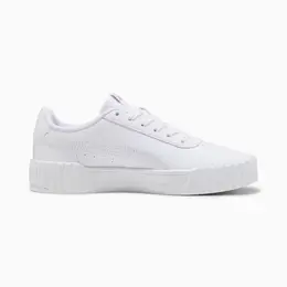 PUMA: Белые кеды  Carina