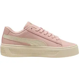 PUMA: Розовые кеды  Smash