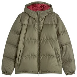 Gucci: Жаккардовый пуховик  GG