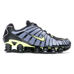 NIKE: Синие кроссовки  Shox TL