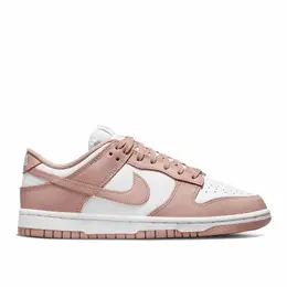 NIKE: Белые кеды  Dunk Low Retro