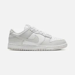 NIKE: Белые кеды  Dunk Low Retro