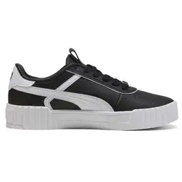PUMA: Чёрные кеды  Carina