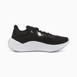 PUMA: Чёрные кроссовки 