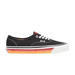 VANS: Чёрные кеды  Authentic 44 DX