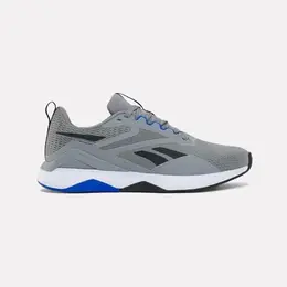 Reebok: Серые кроссовки 