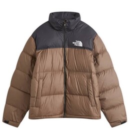 The North Face: Чёрная куртка  Nuptse