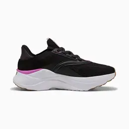 PUMA: Чёрные кроссовки 