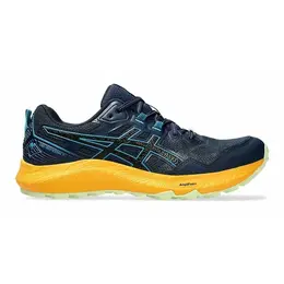 ASICS: Чёрные кроссовки 