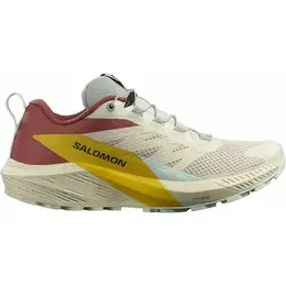 Salomon: Бежевые кроссовки 