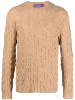 Ralph Lauren: Фиолетовый свитер 