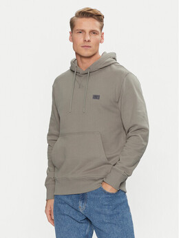 Calvin Klein Jeans: Зелёная толстовка 