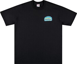 Supreme: Чёрная футболка  Chrome