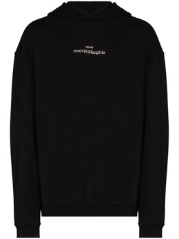 Maison Margiela: Чёрная толстовка 
