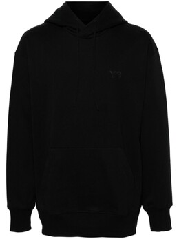 Y-3: Чёрная толстовка 