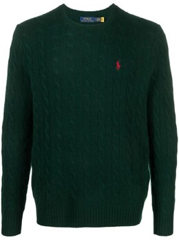 Polo Ralph Lauren: Зелёный свитер 