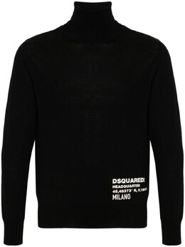 Dsquared2: Чёрный свитер 
