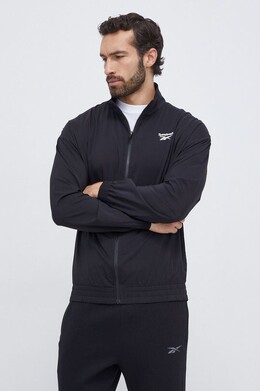 Reebok: Чёрная толстовка 