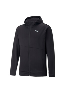 PUMA: Чёрная толстовка  Train