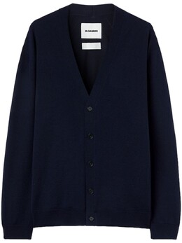 Jil Sander: Кардиган из шерсти 