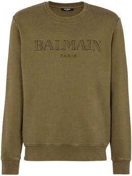 Balmain: Винтажная толстовка 