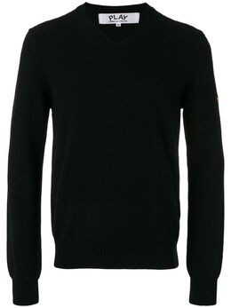 Comme Des Garçons Play: Чёрная толстовка 