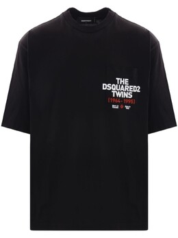 Dsquared2: Чёрная футболка 