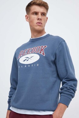 Reebok: Синяя толстовка 