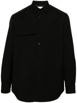 Jil Sander: Рубашка из шерсти 