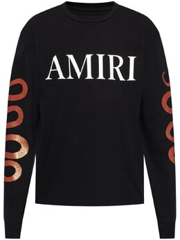 Amiri: Футболка с длинным рукавом 