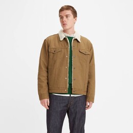 Levi's: Коричневая куртка 