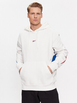 Reebok: Белая толстовка 