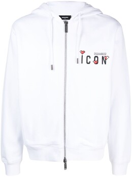 Dsquared2: Толстовка  Icon на молнии