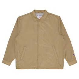 Supreme: Бежевая куртка  Champion