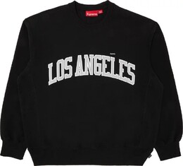 Supreme: Чёрная толстовка  Shop